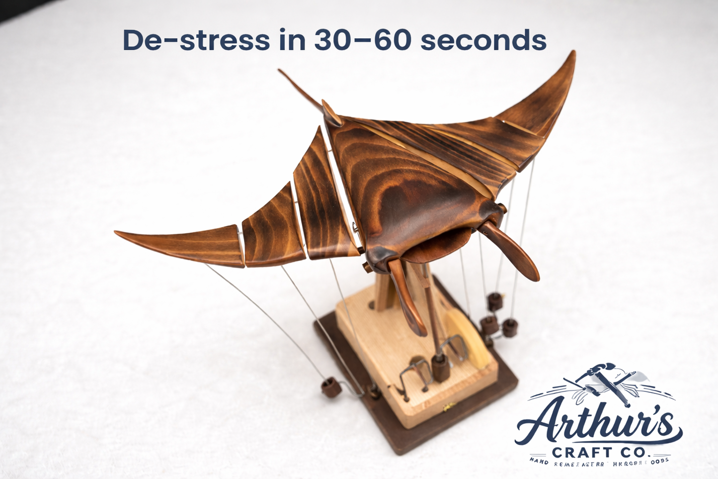 Arthurs Wooden Manta Ray