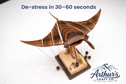 Arthurs Wooden Manta Ray